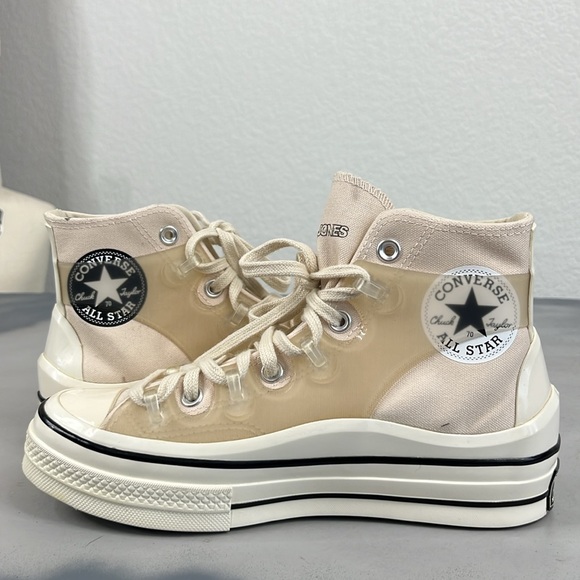 Converse Chuck Taylor All Star 70 Kim Jones Collab in Natural - Picture 9 of 11